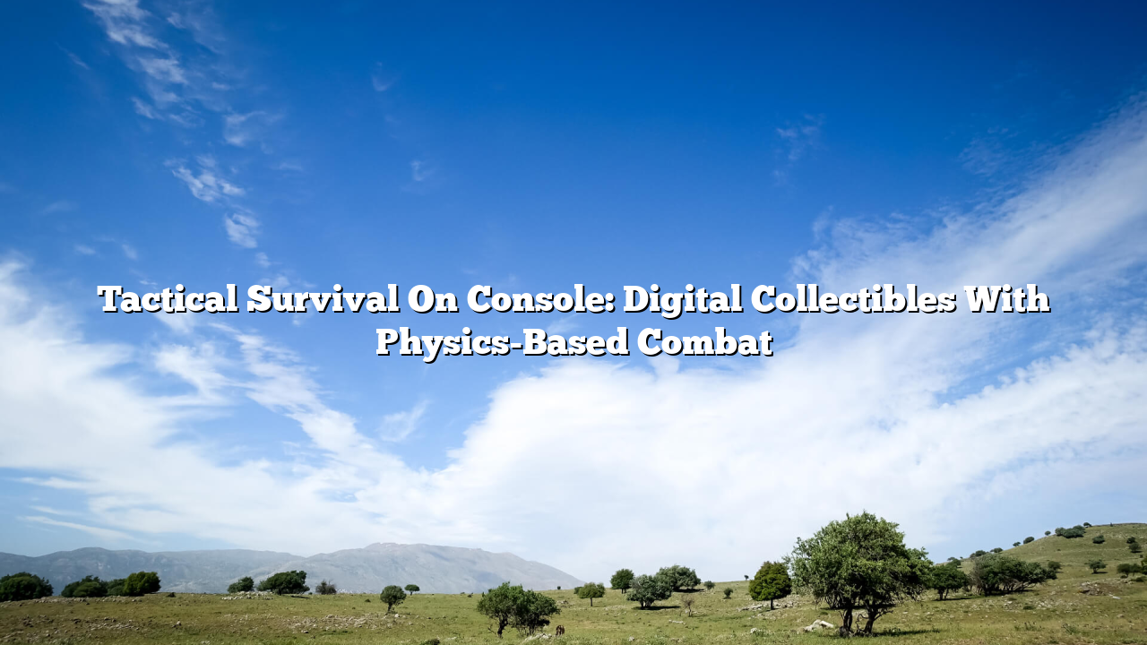 Tactical Survival On Console: Digital Collectibles With Physics-Based Combat